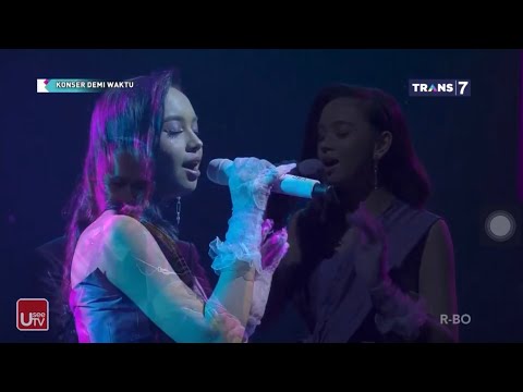 Lyodra Andmesh Ungu Band Feat M Saat - Seperti Mati Lampu (Live konser ungu trans7 31 Juli 2021)