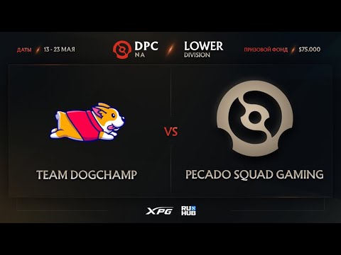 Team DogChamp vs Pecado Squad Gaming, Dota Pro Circuit 2021 NA S2, bo3, game 1 [Inmate & Jam]