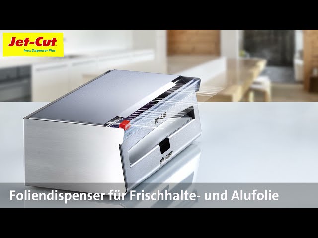 Video Teaser für Edelstahl Dispenser für Frischhalte- und Alufolie