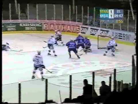 DEL 00-01 F3 Mannheim - München 2-1 alle Tore