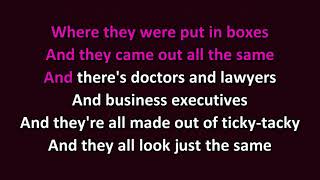 Malvina Reynolds - Little Boxes