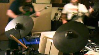 Roland GR-55 in Live jam situation with other guitarist & EMU Sound Modul - "InvisibleDrumma1"