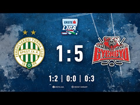 Gólösszefoglaló EL 49 - FTC-Telekom - Gyergyói Hoki Klub 1-5 20221026