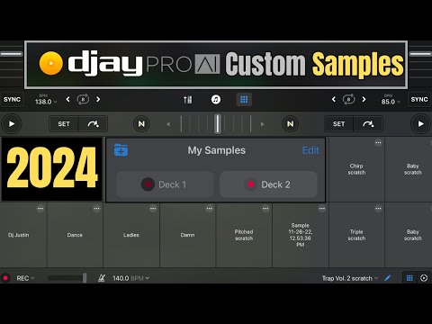 How To Add Custom Samples to Djay Pro AI