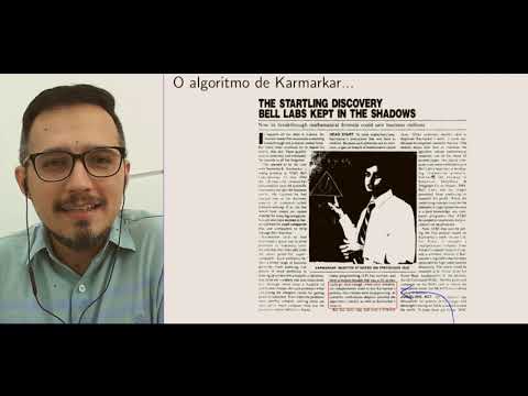 Métodos de Pontos Interiores: Ideia e um pouco de história - Programação Linear, Otimização