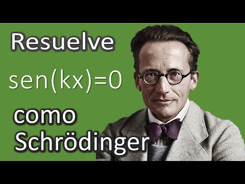 ¿Para qué sirven las matemáticas? Resuelve la ecuación como Schrödinger