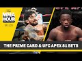 Parlay Pals pick best bets for Misfits Boxing, UFC APEX 81 | The MMA Hour