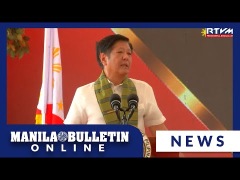‘Water is life’: Marcos says irrigation projects promote peace in Mindanao