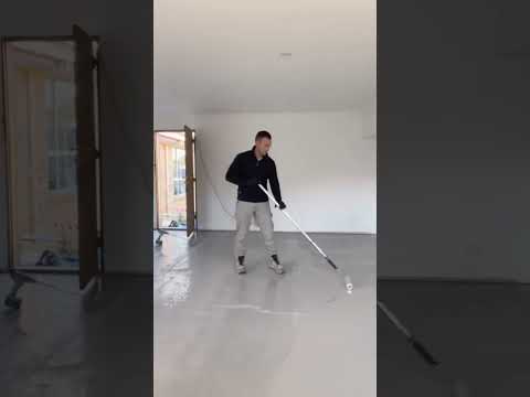 Epoxy floor · start to finish