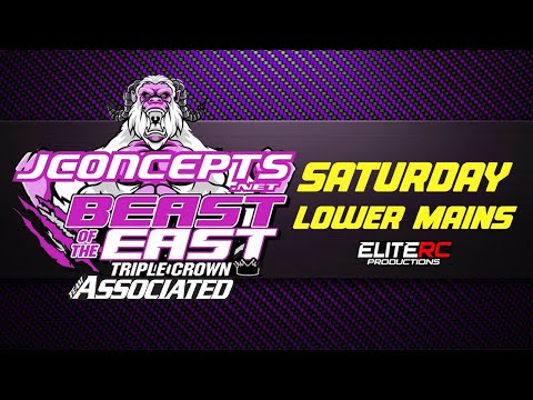 2025 BEAST OF THE EAST  | SATURDAY  LOWER MAINS | WORC RC TRACK NORTH CAROLINA