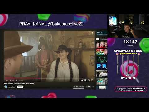 BAKA PRASE REAKCIJA NA BRACO GAJIC -  BEVERLY (Official Music Video)
