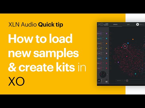 Custom drum kits super fast in XO by XLN Audio