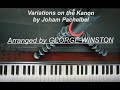 Variations on the Kanon by Johann Pachelbel, arranged by George Winston