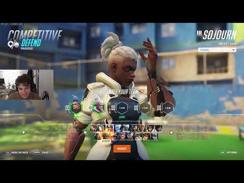 SOJOURN BUFF! JAKE SOJOURN + ECHO GAMEPLAY OVERWATCH 2 SEASON 5 TOP 500