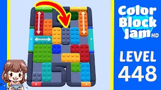 Solution du Niveau 448 de Color Block Jam