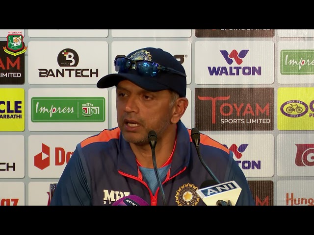 Rahul Dravid post match press conference | #BANvIND Rahul Dravid post match press conference | #BANvIND
