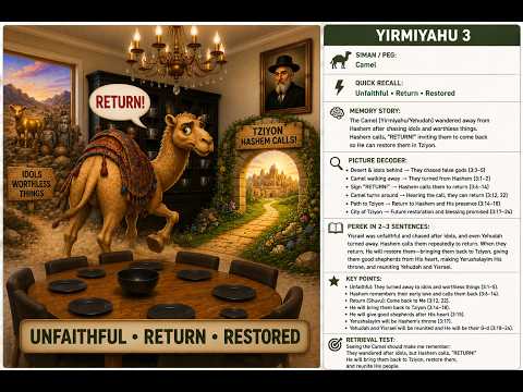 Yirmiyahu (Jeremiah) Perek 3 video thumbnail