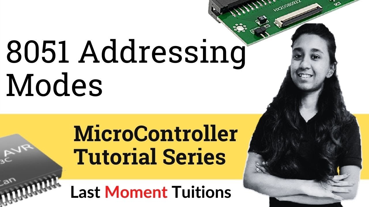 8051 Addressing Modes | Microcontroller in Hindi