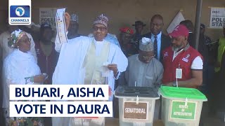2023 Elections: Buhari Votes In Katsina