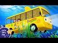 Wheels On The Bus Underwater! | LittleBabyBum - Nursery Rhymes for Babies! ABCs and 123s