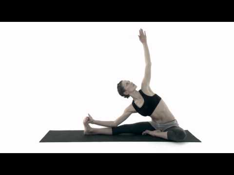 Janu Sirshasana/Halbe Vorwärtsbeuge mit Vorübung