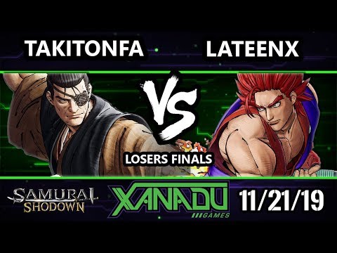 F@X 329 SamSho - TakiTonfa (Jubei) Vs. LATEENX (Kazuki) Samurai Shodown Losers Finals