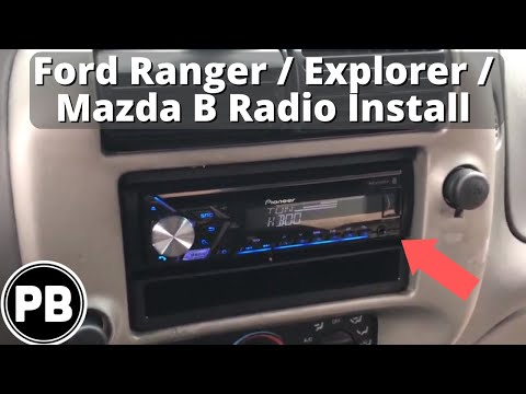 1998 - 2012 Ford Ranger / Mazda Radio Install