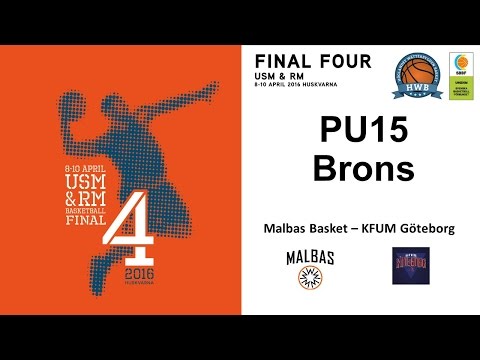 RM 2016 PU15 Brons Malbas Basket - KFUM Göteborg
