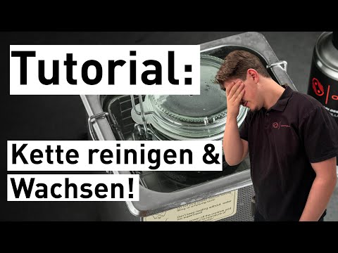 Tutorial: How to re-wax and clean your chain. Here's how!