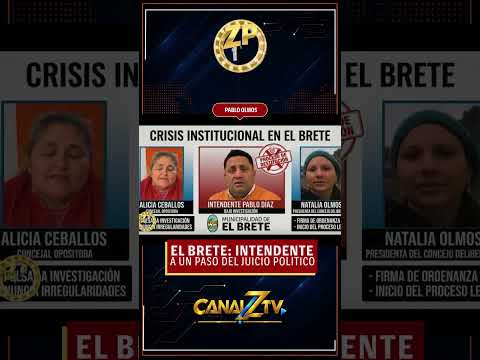 EL BRETE: INTENDENTE A UN PASO DEL JUICIO POLITICO