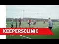 Speciale training voor de doelmannen