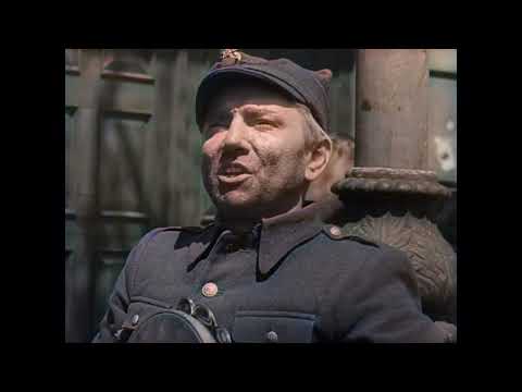 When in the September night (1946) - Forbidden Songs | Polish war song | Full HD Colorized