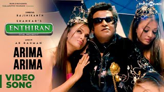 Arima Arima Official Video Song  Enthiran  Rajinik