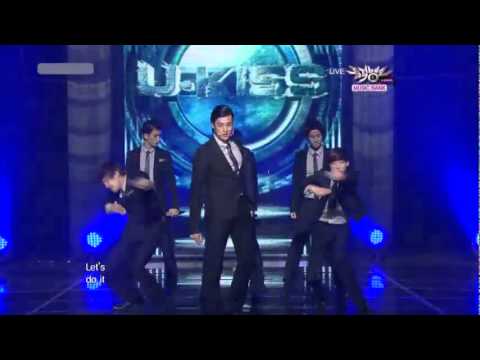 U-Kiss - Shut Up @MUsic Bank [October  29, 2010]