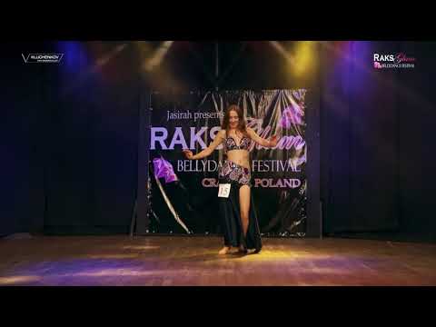 Raks Glam Festival 2018 Drum solo Hurricare Bellydance