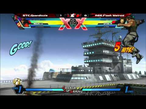 Quandizzle vs Flash Metroid - Canada Cup Gaming 2012 UMVC3