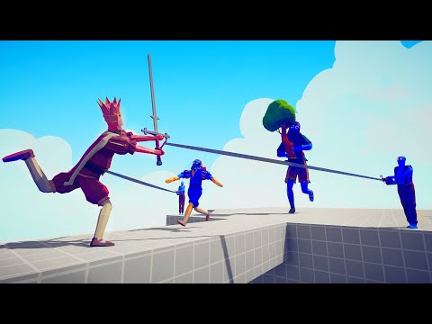 BALLOONER - TREE GIANT and 2  RURAL HARPOONS | TABS - Totally Accurate Battle Simulator