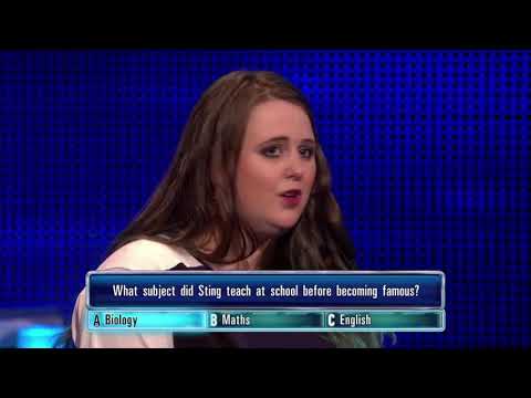 Rebecca Gets Her Sting Question Wrong