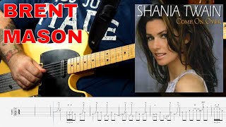 Video thumbnail for Brent Mason Solo - Shania Twain - Love Gets Me Every Time (Animated TAB) by Levi Clay