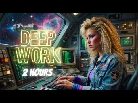 The Synthwave Archive 2 hour high fidelity retrowave for work productivity