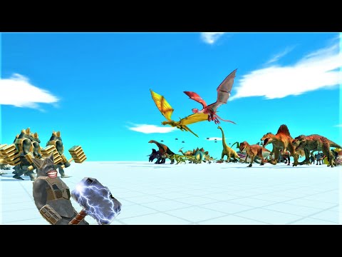 WAR !! 40 Ghor hammer vs all units ARBS Animla revolt battle simulator