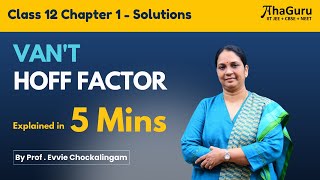Abnormal Molar Masses | Association and Dissociation | Chapter 1 Solutions | Class 12 Chemistry