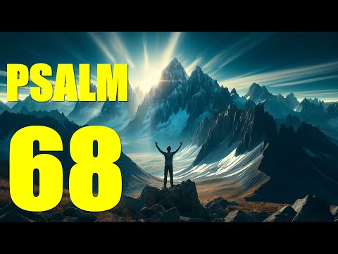 Psalm 68 Reading:  Let God's Enemies Be Scattered! (With words - KJV)