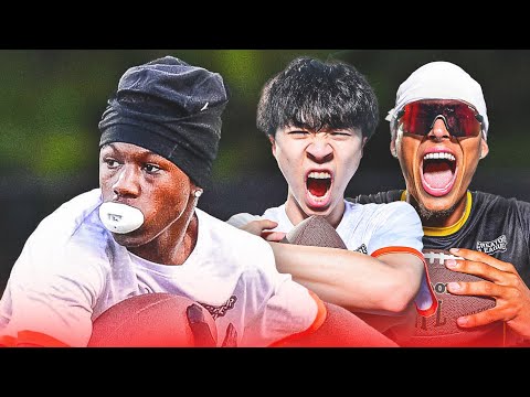 Rakai did WHAT!? Insane $500K Flag FOOTBALL Game!! Marlon, RayAsianBoy, Tylil, JasonTheWeen & MORE!