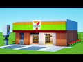 Minecraft Tutorial: How To Make a 7-Eleven Convenience Store