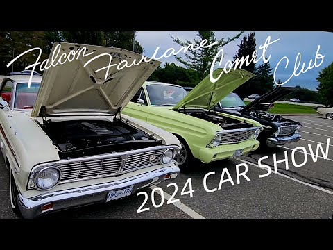 Falcon Fairlaine Comet Club: 2024 Car Show - Langley BC  09/02/24