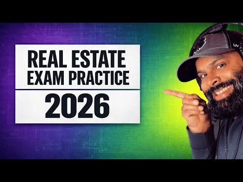 2026 Real Estate Exam Prep | 100 Questions (Part 1)