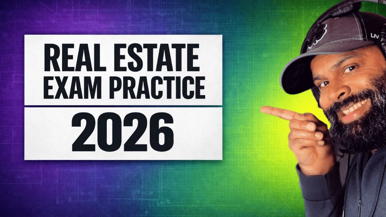 2026 Real Estate Exam Prep | 100 Questions (Part 1)