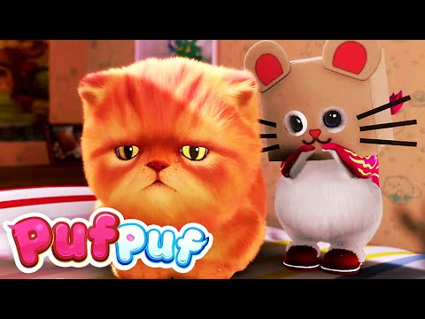 🐱Am un pisoi cu lăbuțele moi 🐾 Cântece cu animale Puf Puf