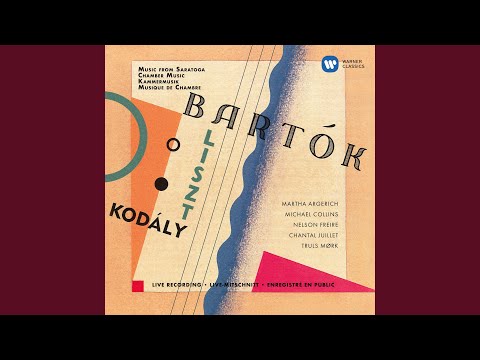Contrasts for Violin, Clarinet and Piano, Sz. 111: III. Fast Dance (Live at Saratoga Performing...